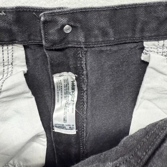 VIntage Wrangler Jeans Men's 34x32 Black 936 Cowboy Cut Slim Fit Denim Western - Picture 10 of 10